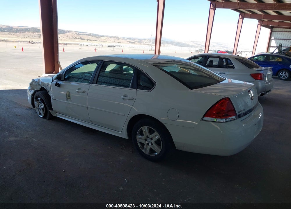 2011 CHEVROLET IMPALA VIN: 2G1WF5EK2B1255944