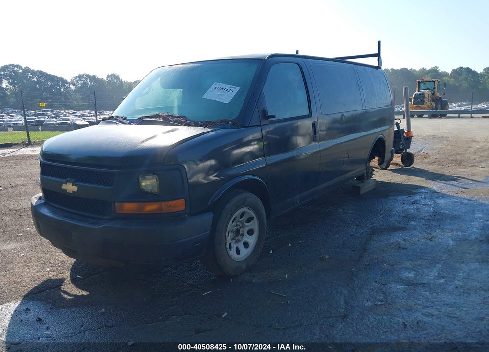 2012 CHEVROLET EXPRESS 1500 WORK VAN VIN: 1GCSGAFX5C1140025