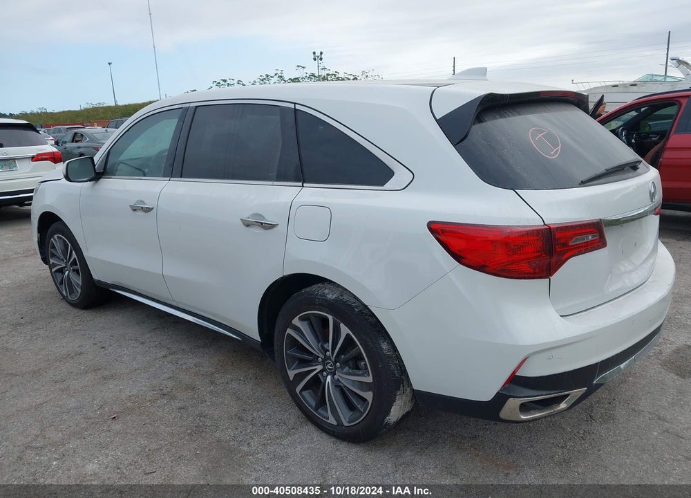 2020 ACURA MDX TECHNOLOGY PACKAGE VIN: 5J8YD3H52LL013801