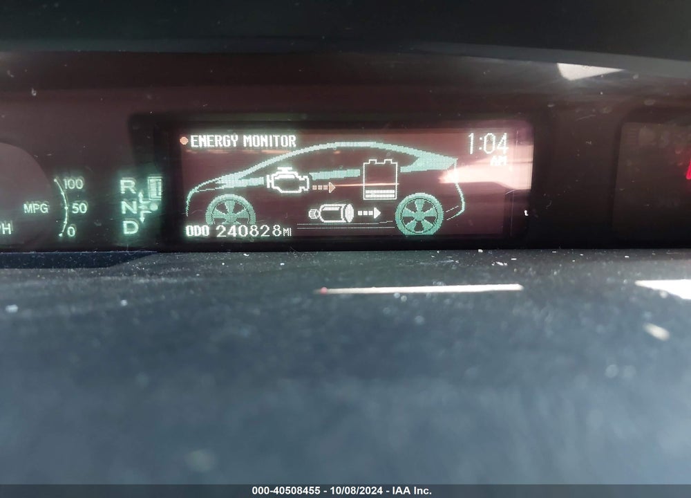 2011 TOYOTA PRIUS TWO VIN: JTDKN3DUXB1363749