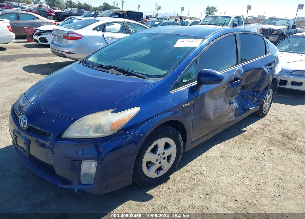 2011 TOYOTA PRIUS TWO VIN: JTDKN3DUXB1363749