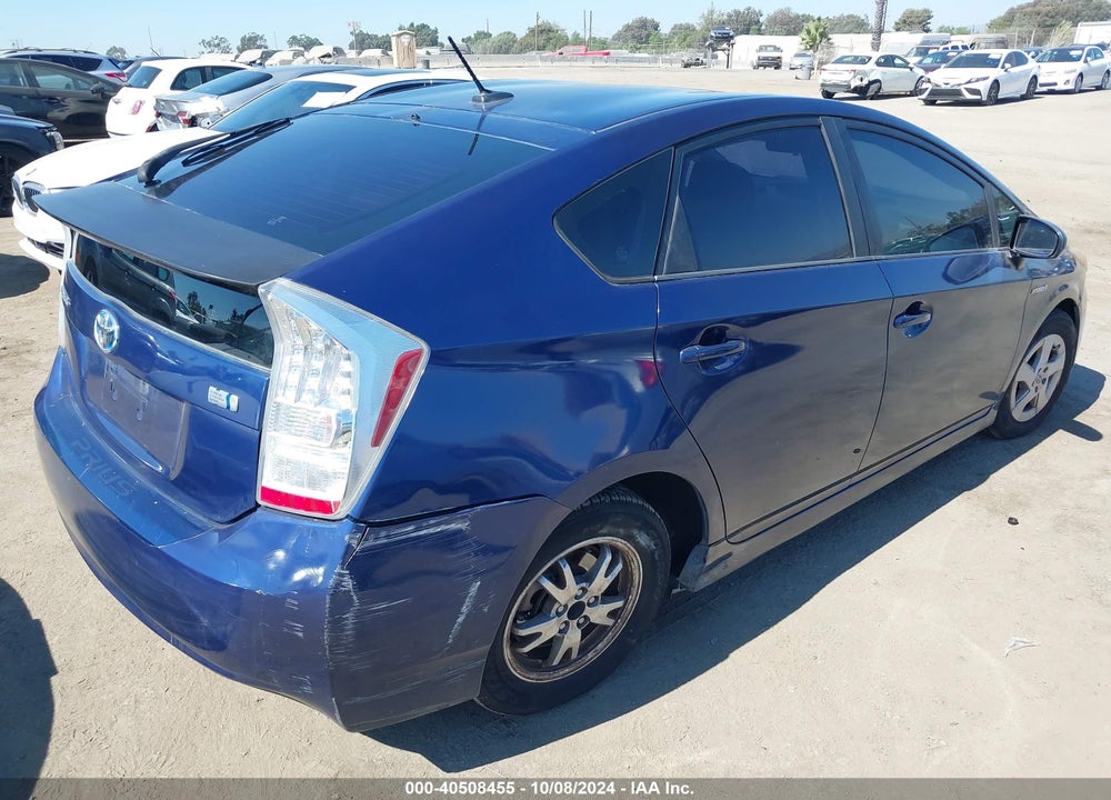 2011 TOYOTA PRIUS TWO VIN: JTDKN3DUXB1363749