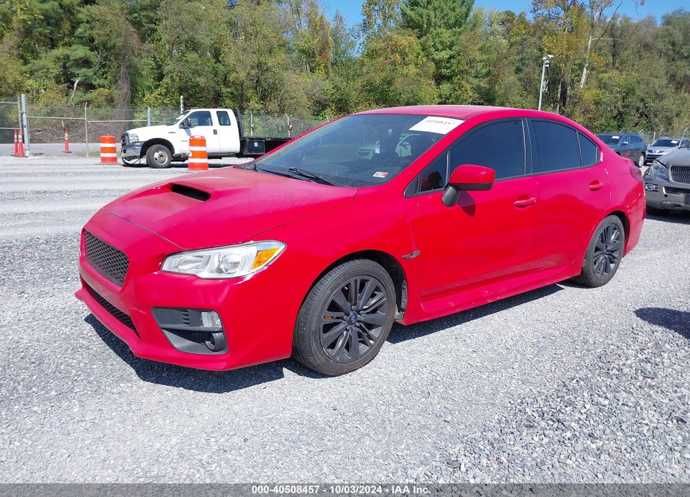 2015 SUBARU WRX VIN: JF1VA1A60F9828104