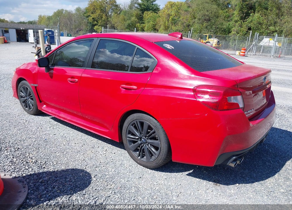 2015 SUBARU WRX VIN: JF1VA1A60F9828104