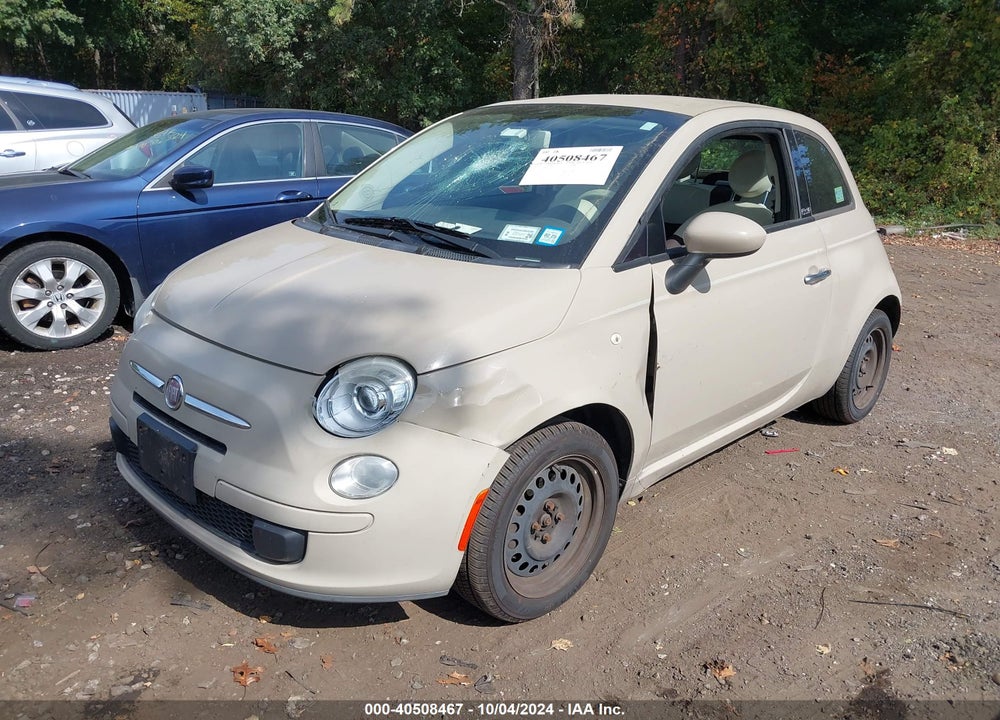 2012 FIAT 500C POP VIN: 3C3CFFDR8CT121281