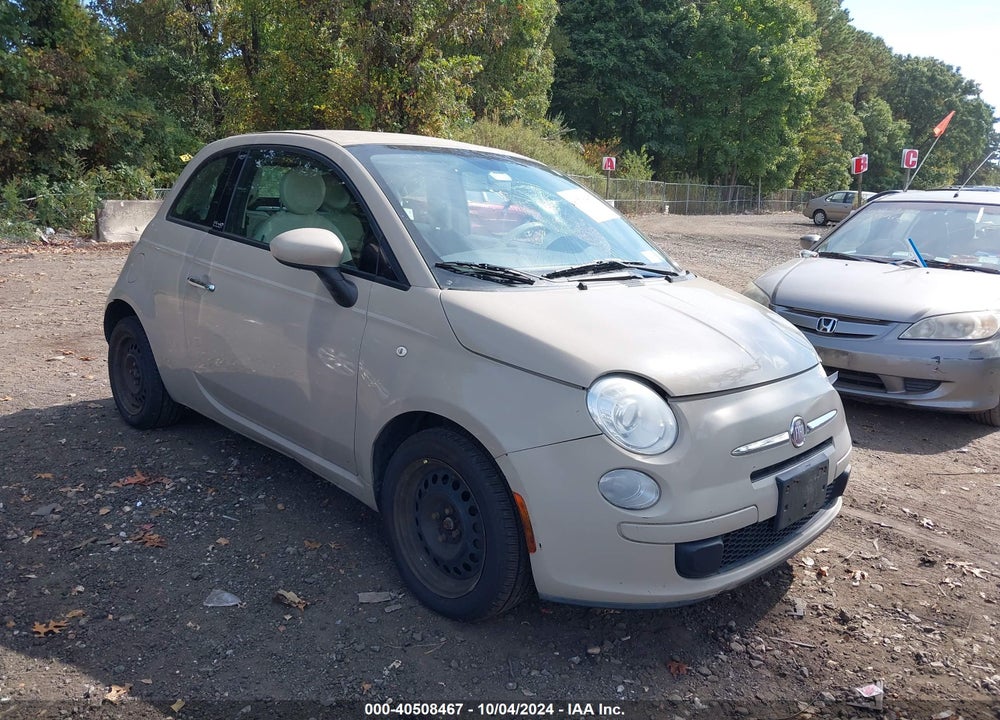 2012 FIAT 500C POP VIN: 3C3CFFDR8CT121281