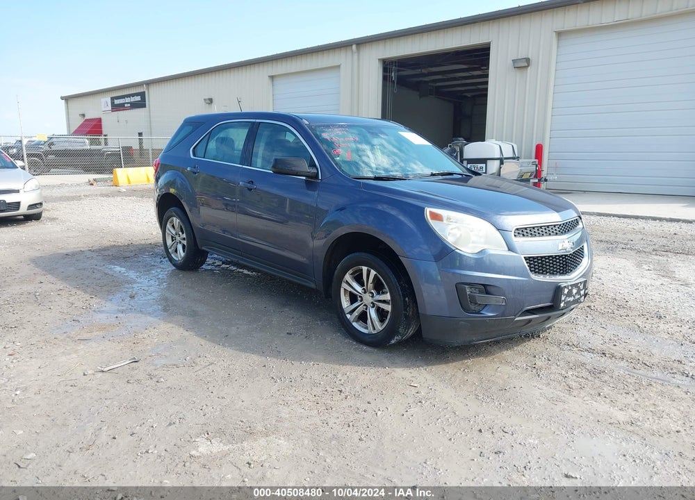 2013 CHEVROLET EQUINOX LS VIN: 2GNALBEK7D6325587