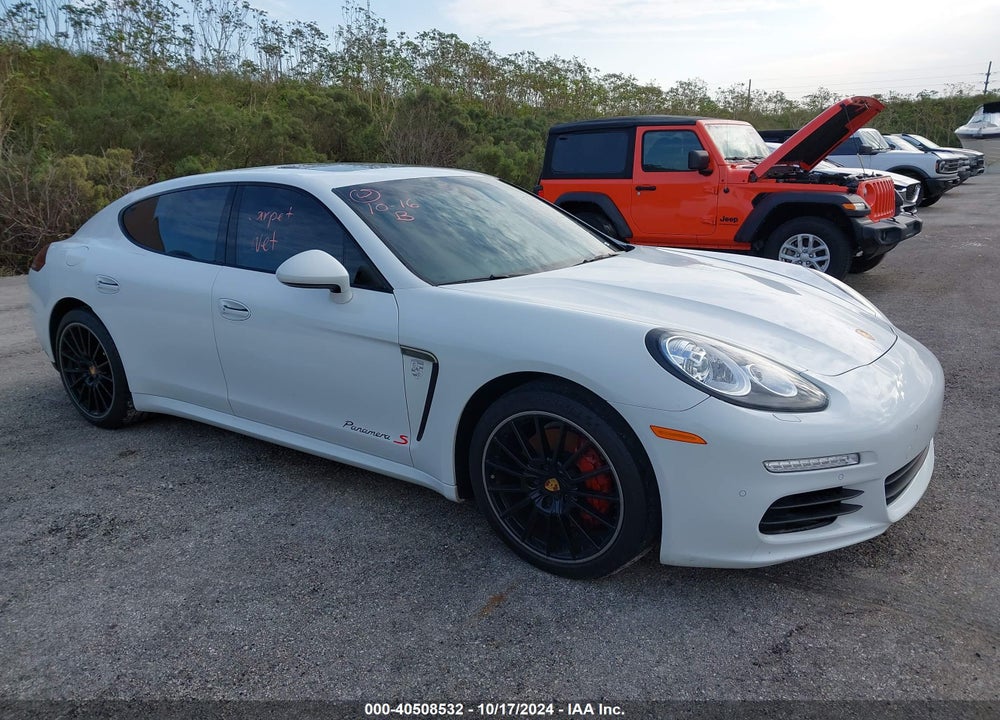 2016 PORSCHE PANAMERA S VIN: WP0AB2A77GL050781