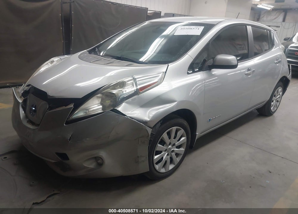 2016 NISSAN LEAF S VIN: 1N4AZ0CP7GC308316