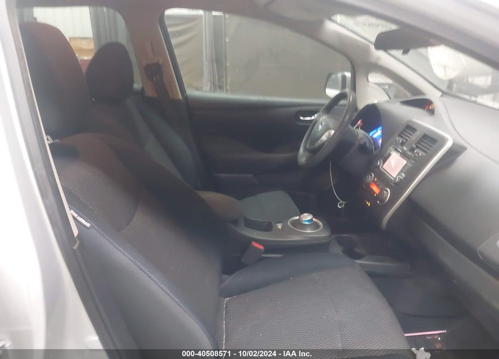 2016 NISSAN LEAF S VIN: 1N4AZ0CP7GC308316