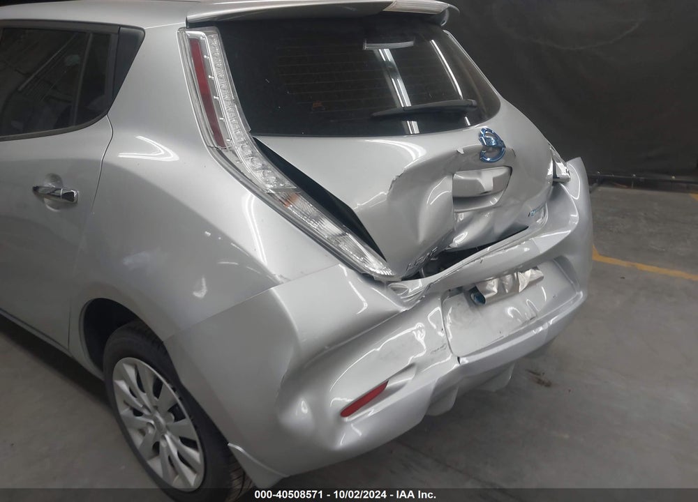 2016 NISSAN LEAF S VIN: 1N4AZ0CP7GC308316