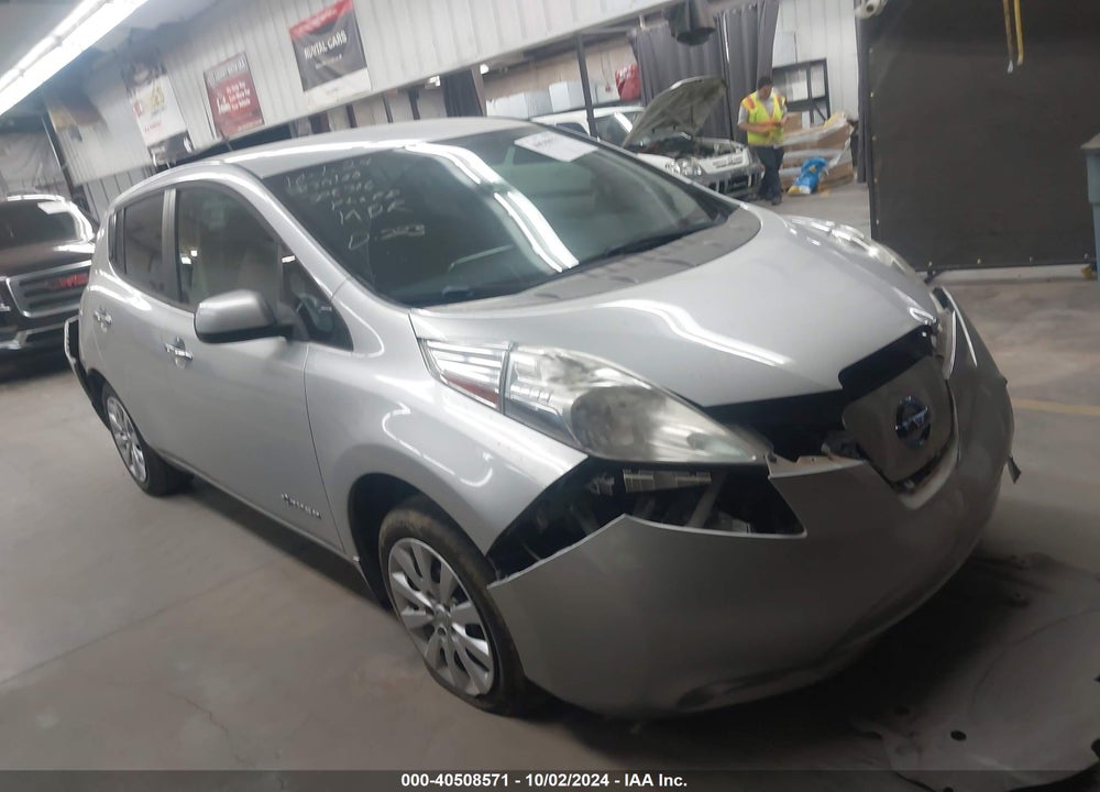 2016 NISSAN LEAF S VIN: 1N4AZ0CP7GC308316
