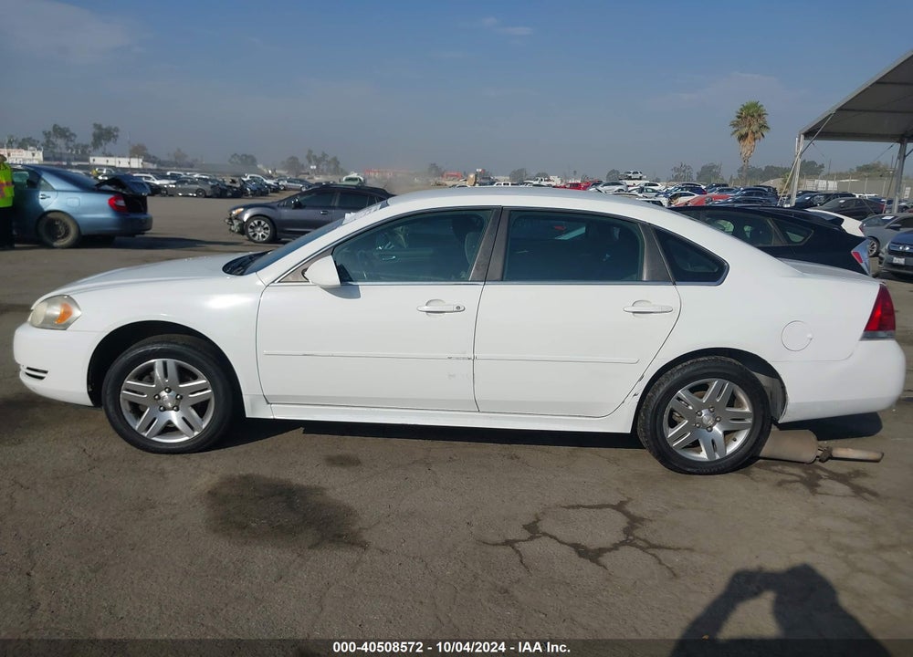 2013 CHEVROLET IMPALA LT VIN: 2G1WG5E39D1241774