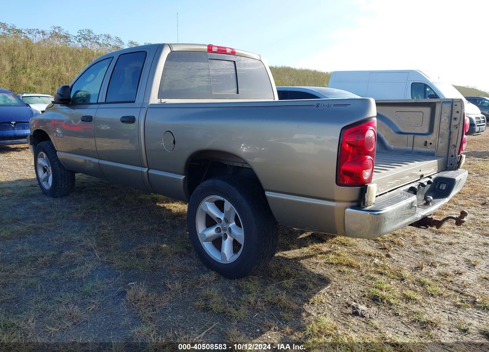 2008 DODGE RAM 1500 SLT VIN: 1D7HU18278J178857