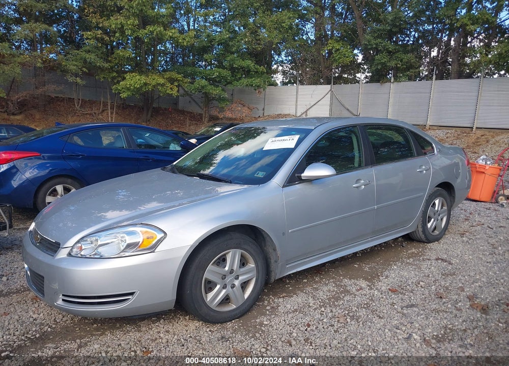 2009 CHEVROLET IMPALA LS VIN: 2G1WB57N691289611