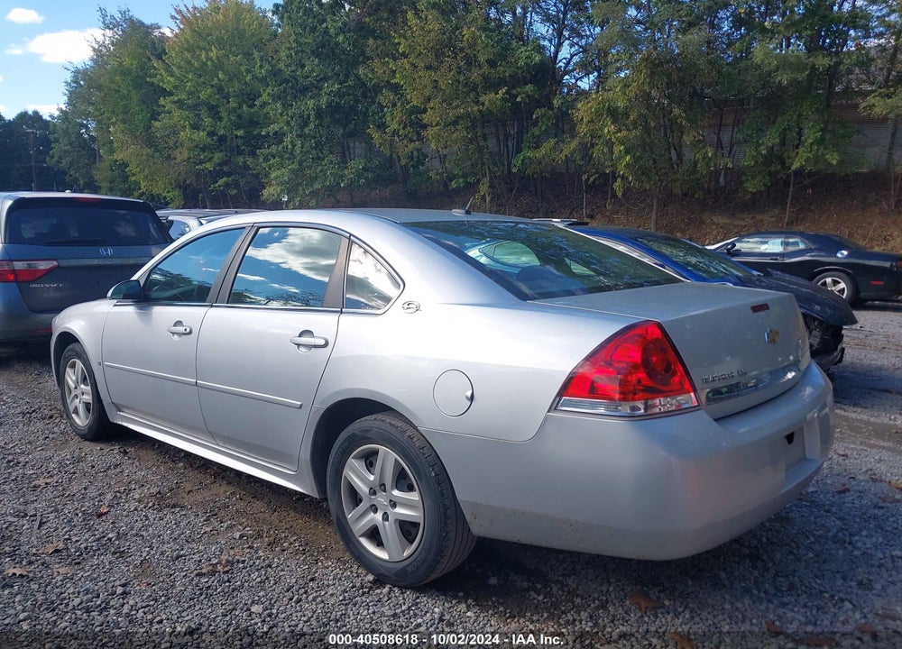 2009 CHEVROLET IMPALA LS VIN: 2G1WB57N691289611