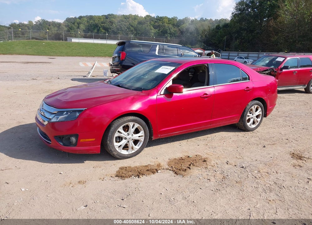 2012 FORD FUSION SE VIN: 3FAHP0HAXCR190637