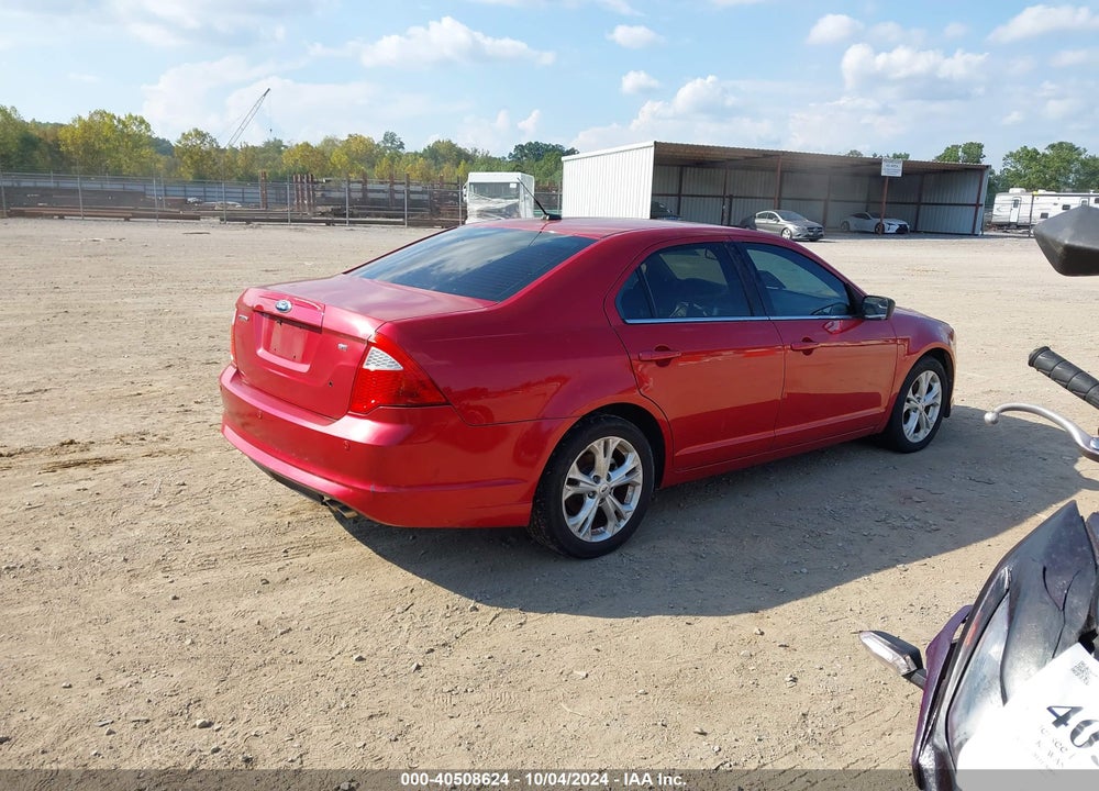 2012 FORD FUSION SE VIN: 3FAHP0HAXCR190637
