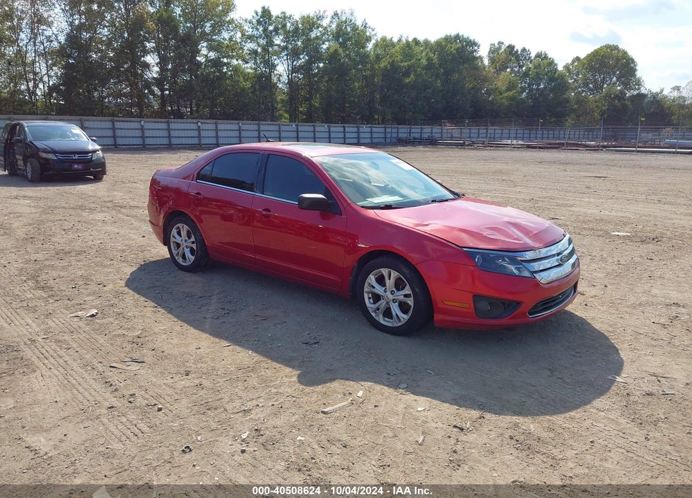 2012 FORD FUSION SE VIN: 3FAHP0HAXCR190637