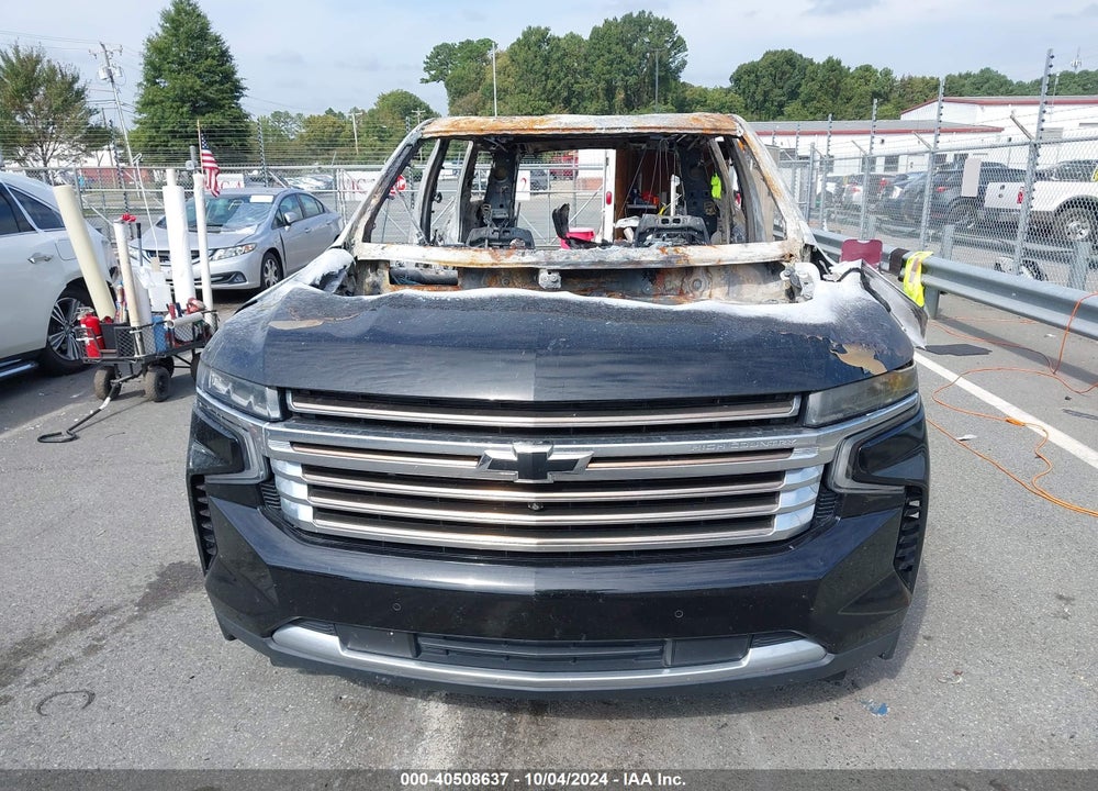 2021 CHEVROLET TAHOE 4WD HIGH COUNTRY VIN: 1GNSKTKL7MR188729