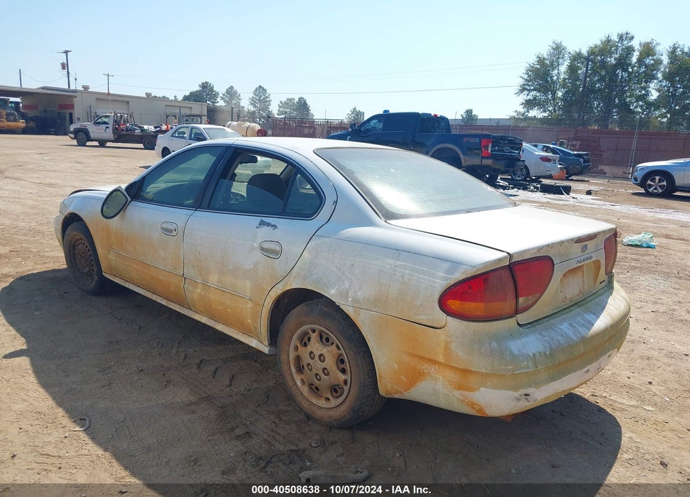 2000 OLDSMOBILE ALERO GL2 VIN: 1G3NL52T2YC401108