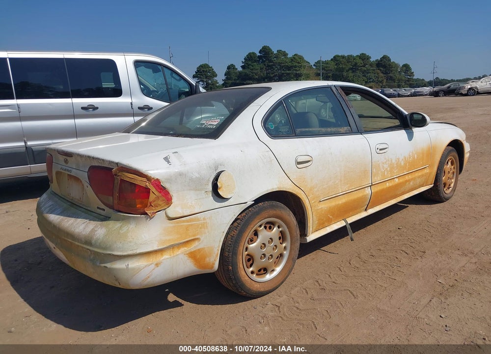 2000 OLDSMOBILE ALERO GL2 VIN: 1G3NL52T2YC401108