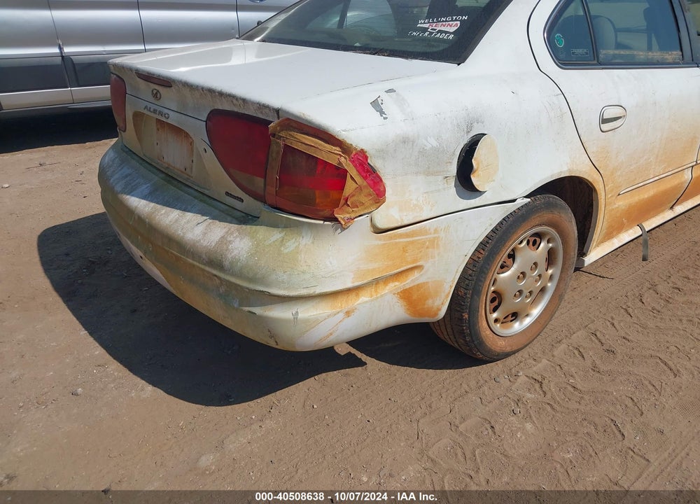 2000 OLDSMOBILE ALERO GL2 VIN: 1G3NL52T2YC401108