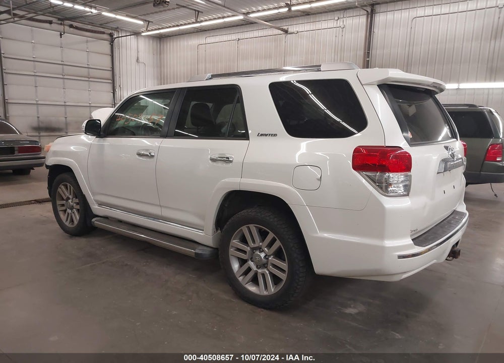 2011 TOYOTA 4RUNNER LIMITED V6 VIN: JTEBU5JR0B5044122