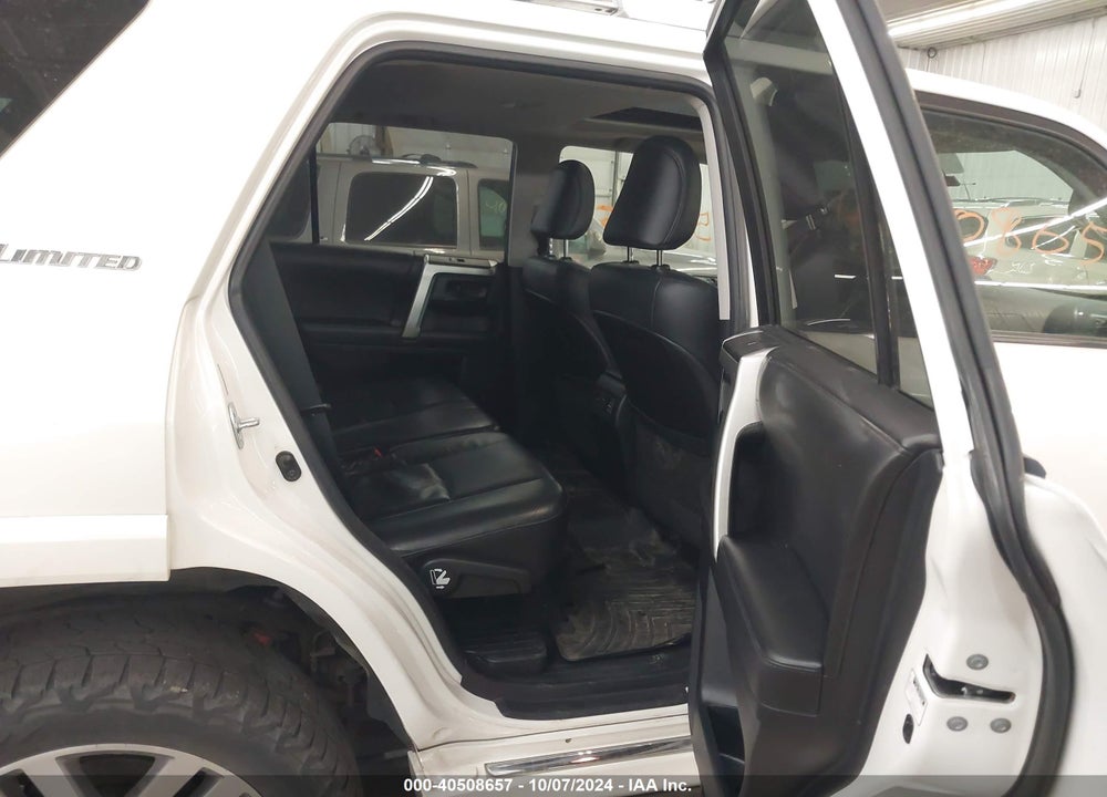 2011 TOYOTA 4RUNNER LIMITED V6 VIN: JTEBU5JR0B5044122
