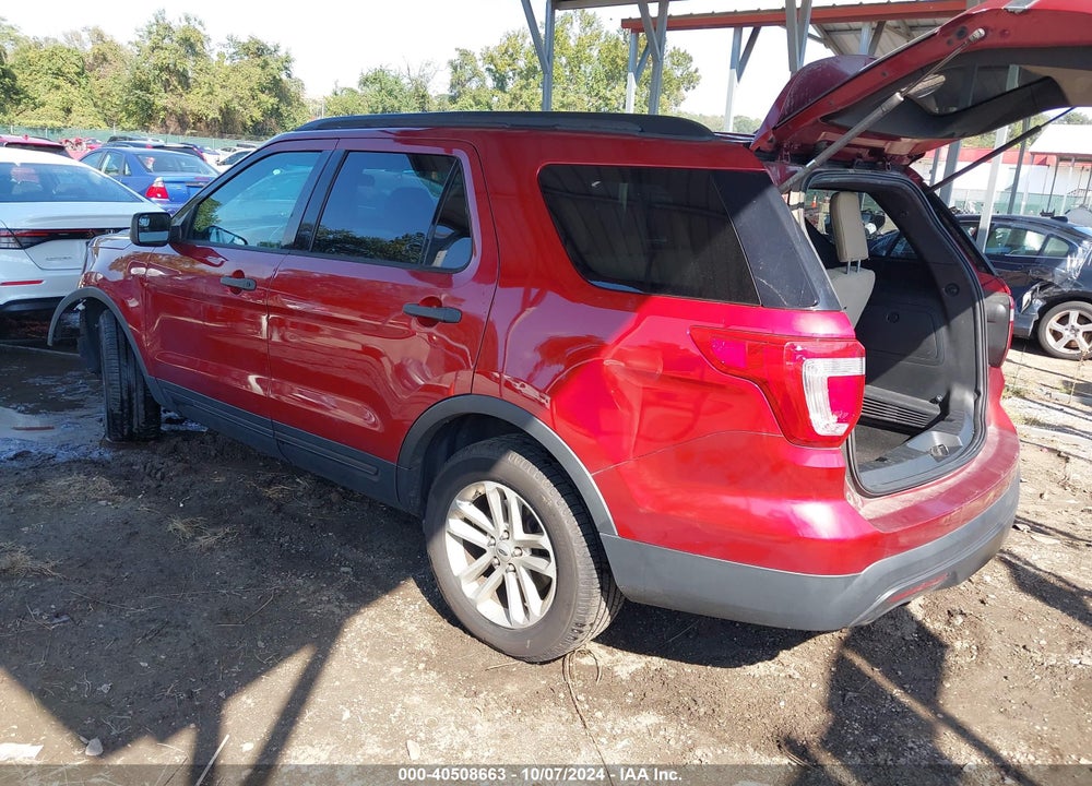 2017 FORD EXPLORER VIN: 1FM5K7BH9HGA96902