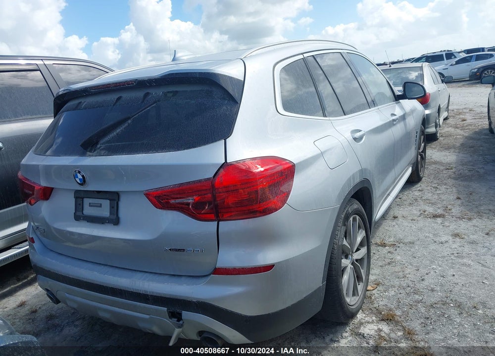 2019 BMW X3 XDRIVE30I VIN: 5UXTR9C54KLE17252