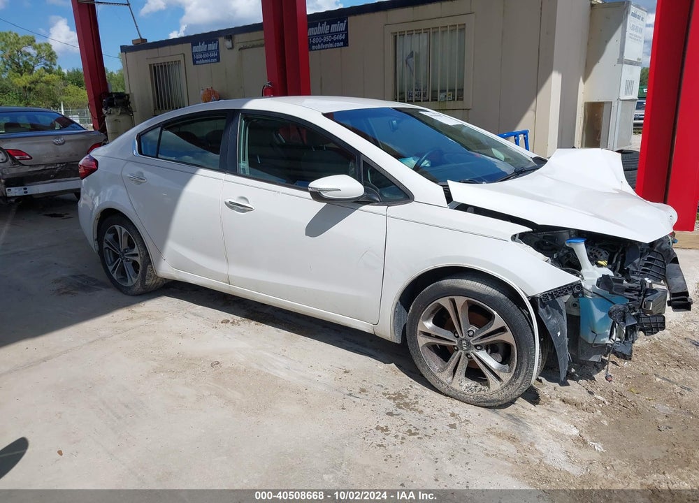 2016 KIA FORTE EX VIN: KNAFX4A81G5553381