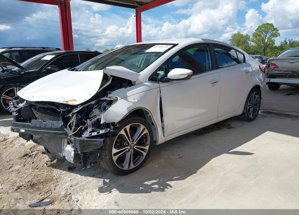 2016 KIA FORTE EX VIN: KNAFX4A81G5553381