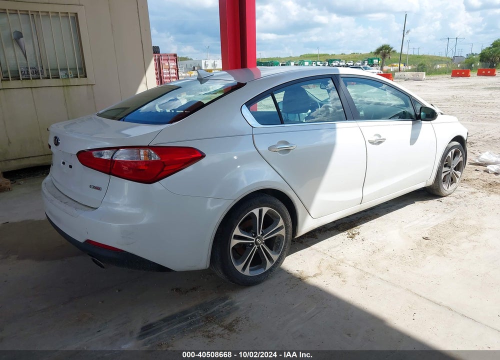 2016 KIA FORTE EX VIN: KNAFX4A81G5553381