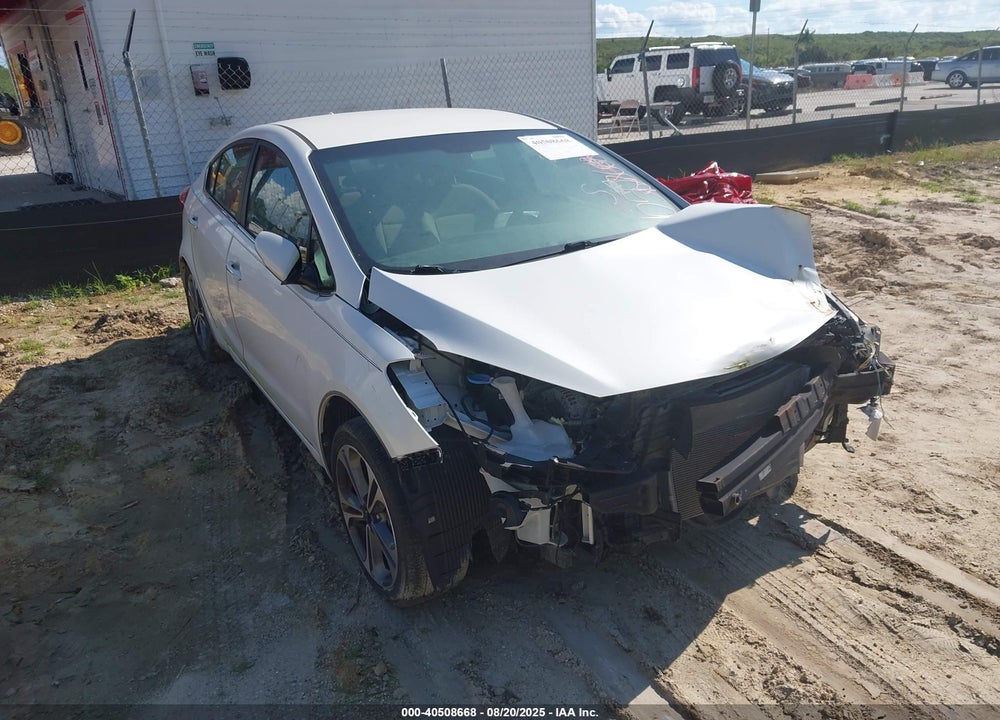 2016 KIA FORTE EX VIN: KNAFX4A81G5553381