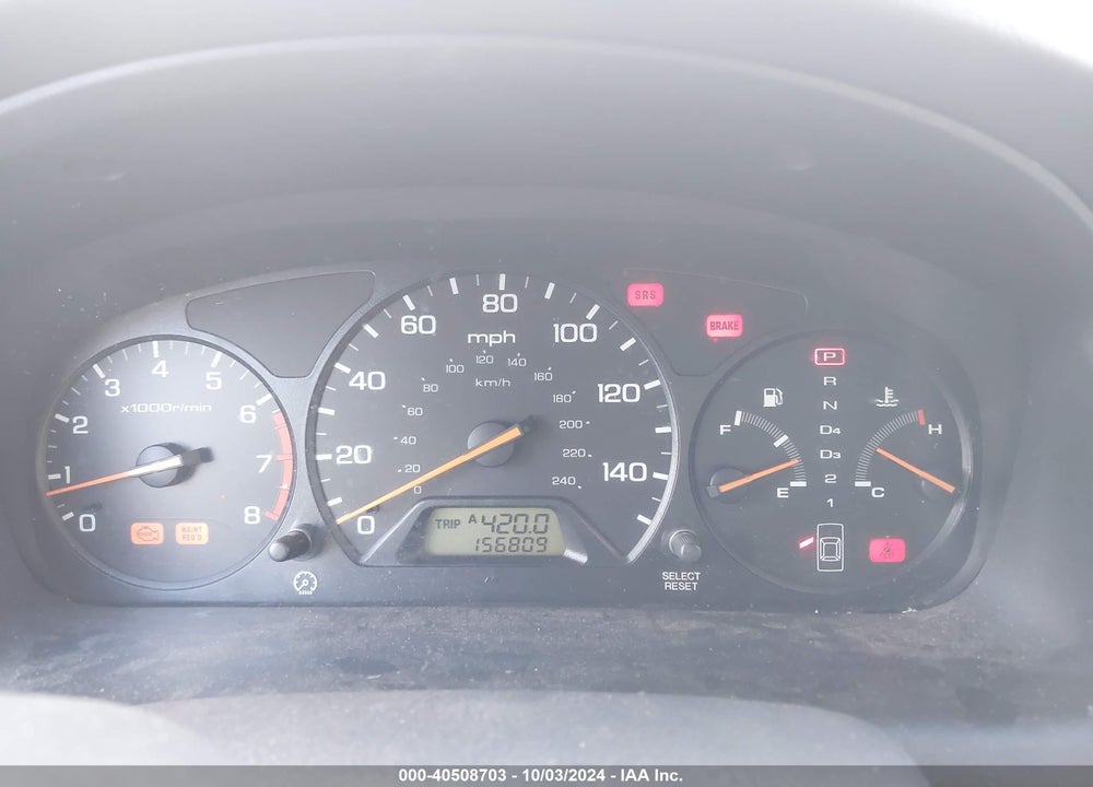 2002 HONDA ACCORD 2.3 EX/2.3 SE VIN: 1HGCG66842A012398
