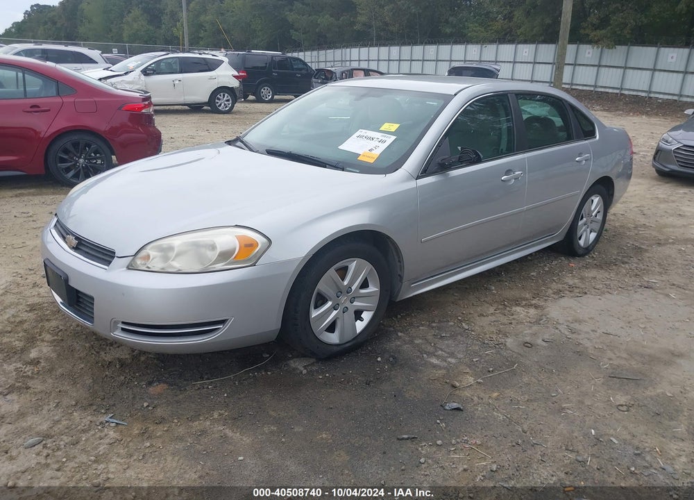2010 CHEVROLET IMPALA LS VIN: 2G1WA5EK2A1195841