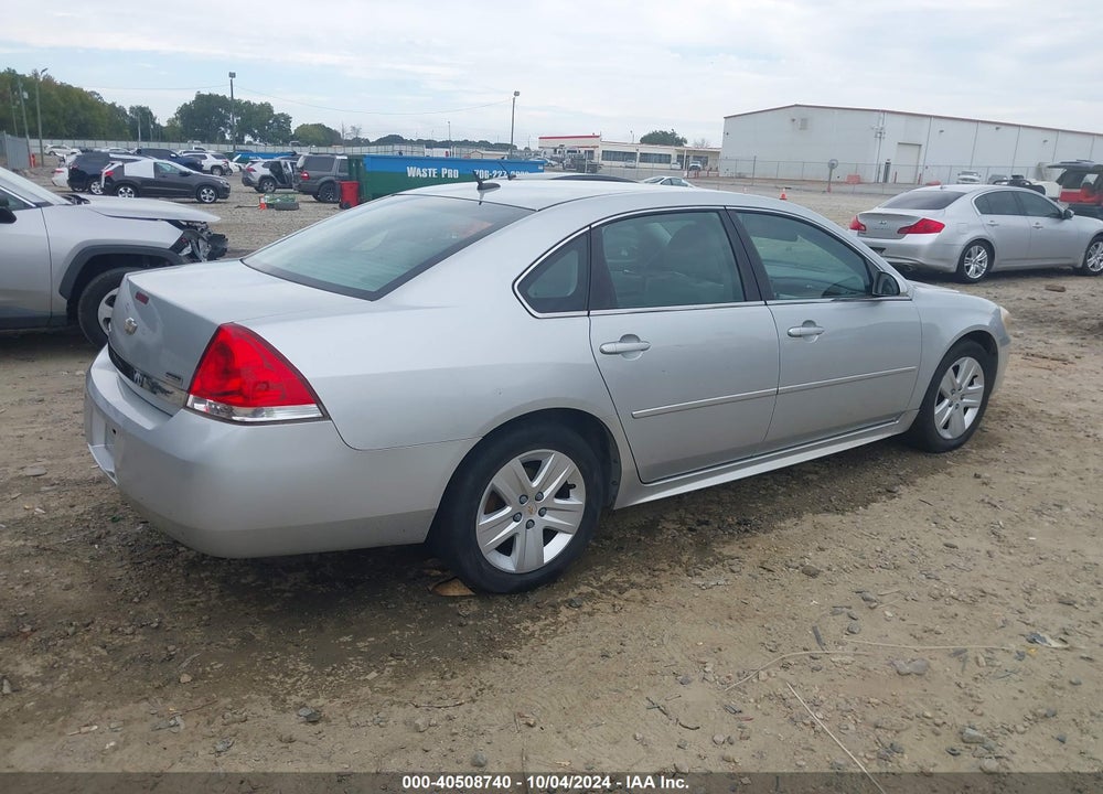 2010 CHEVROLET IMPALA LS VIN: 2G1WA5EK2A1195841