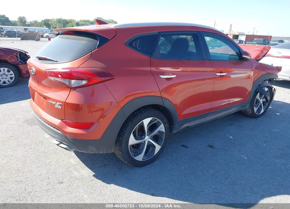 2016 HYUNDAI TUCSON LIMITED VIN: KM8J3CA24GU048161