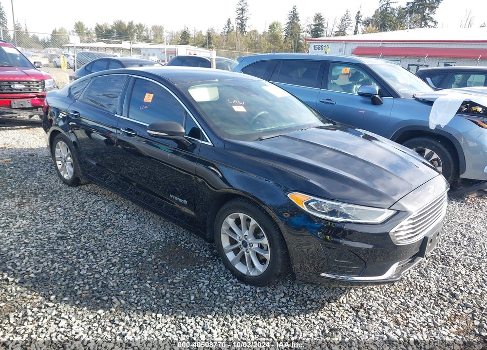 2019 FORD FUSION HYBRID SEL VIN: 3FA6P0MU2KR221174