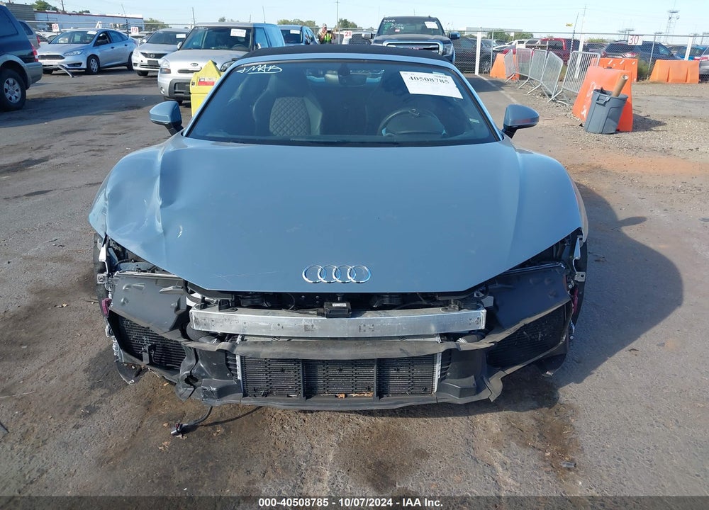 2023 AUDI R8 SPYDER V10 PERFORMANCE RWD S TRONIC VIN: WUACECFX4P7902448