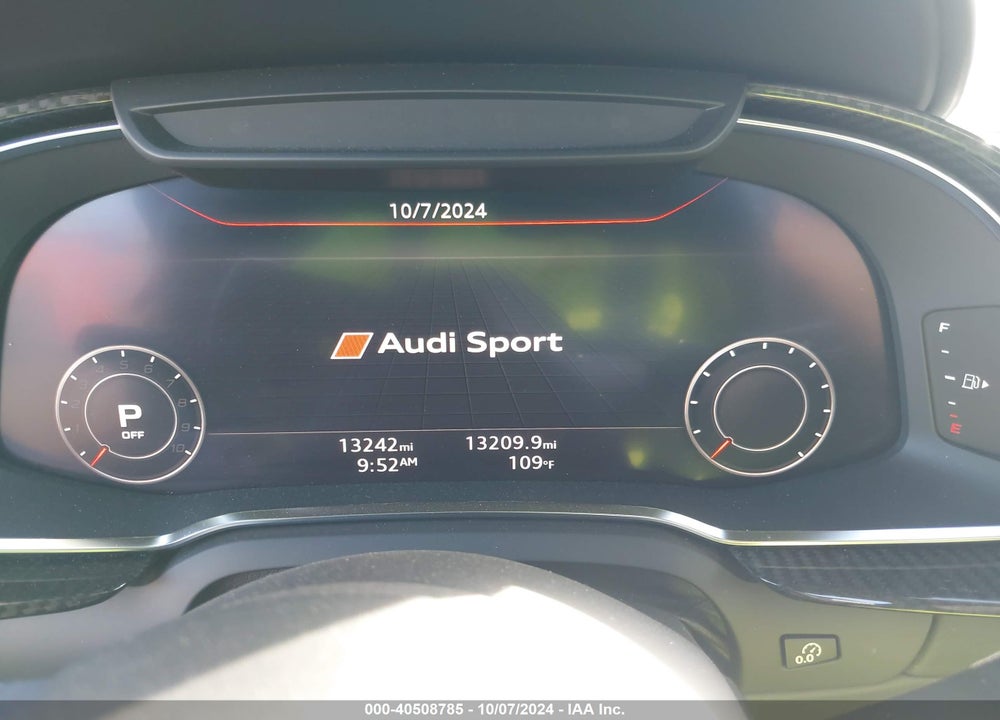 2023 AUDI R8 SPYDER V10 PERFORMANCE RWD S TRONIC VIN: WUACECFX4P7902448
