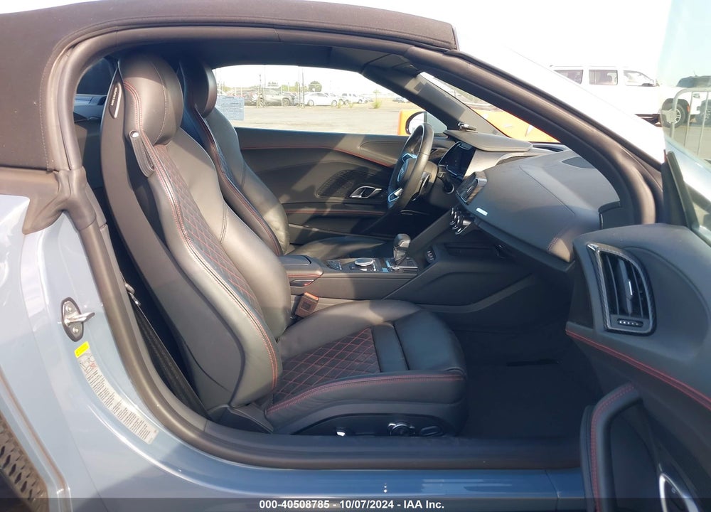 2023 AUDI R8 SPYDER V10 PERFORMANCE RWD S TRONIC VIN: WUACECFX4P7902448