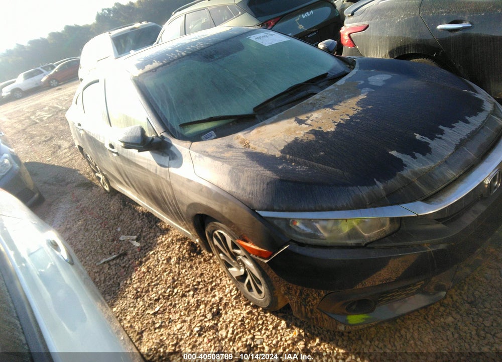 2018 HONDA CIVIC EX VIN: 2HGFC2F82JH582868
