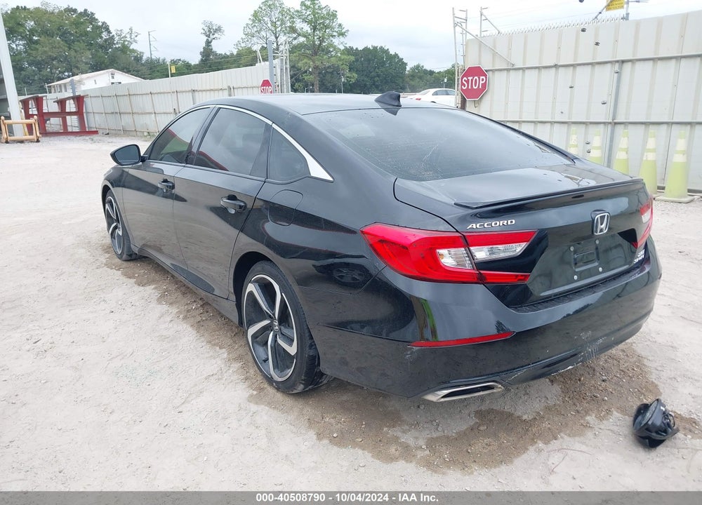 2020 HONDA ACCORD SPORT 2.0T VIN: 1HGCV2F36LA007191