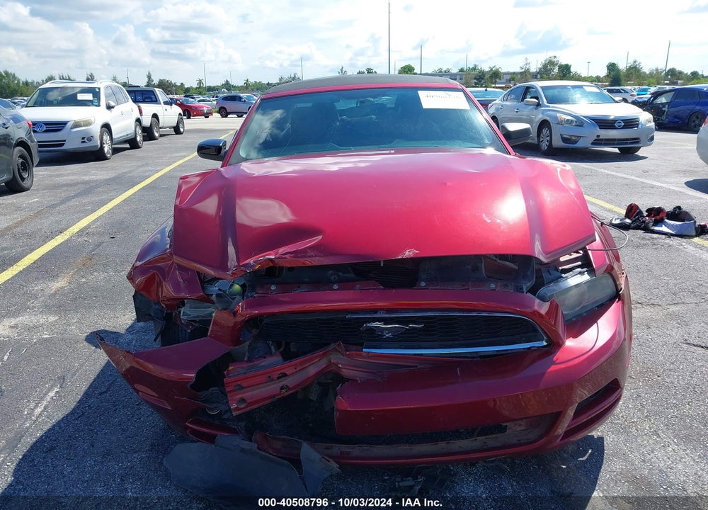 2014 FORD MUSTANG V6 VIN: 1ZVBP8EM6E5220247