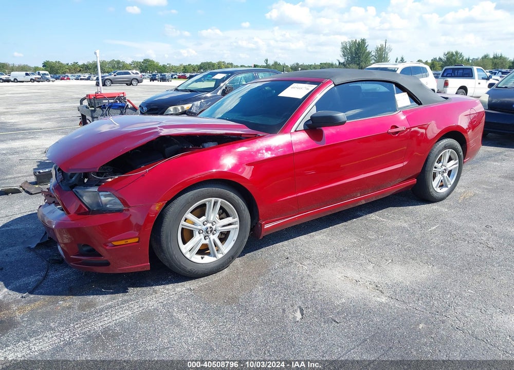 2014 FORD MUSTANG V6 VIN: 1ZVBP8EM6E5220247