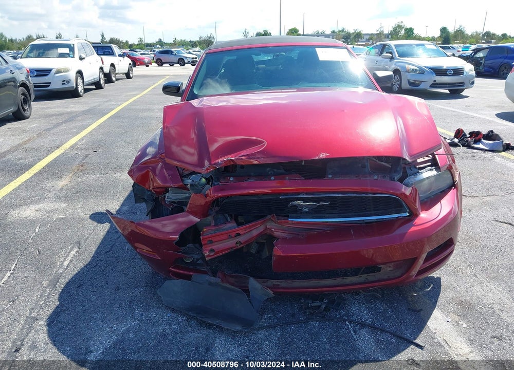 2014 FORD MUSTANG V6 VIN: 1ZVBP8EM6E5220247