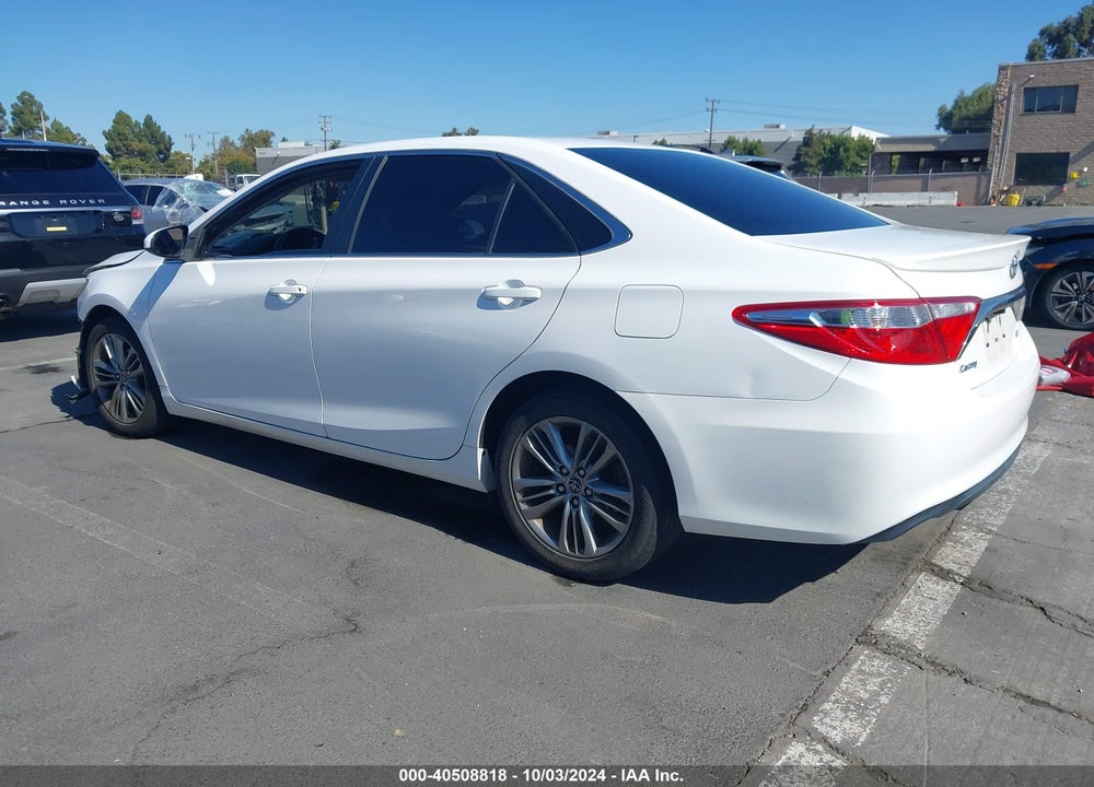 2016 TOYOTA CAMRY SE VIN: 4T1BF1FK9GU508102