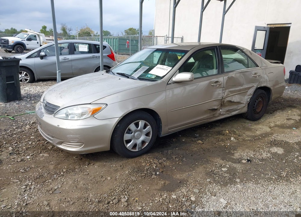 2004 TOYOTA CAMRY LE VIN: 4T1BE32K94U278805